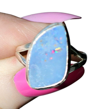 Load image into Gallery viewer, Opulent Opal Ring, Size O, October Birthstone, Australian Opal, Good Luck Stone - GemzAustralia 