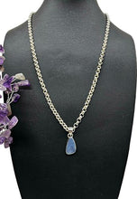 Load image into Gallery viewer, Blue Opal Pendant, Australian Gemstone, Sterling Silver, October Birthstone, Precious Gem - GemzAustralia 