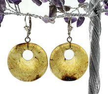 Load image into Gallery viewer, Amber Earrings, Mexican Chiapas Amber, Sterling Silver, 30 million years, Fossilized - GemzAustralia 