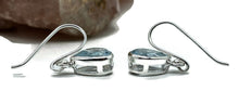 Load image into Gallery viewer, Pear Blue Topaz Earrings, Sterling Silver, 7 carats, December Birthstone, Gemstone of love - GemzAustralia 