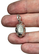 Load image into Gallery viewer, Prasiolite Pendant, Oval shaped, Sterling Silver, Green Amethyst Gemstone, Spiritual Stone - GemzAustralia 