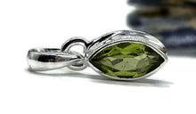 Load image into Gallery viewer, Marquise Peridot Pendant, August Birthstone, 2.7 carats, Sterling Silver, Protection Stone - GemzAustralia 