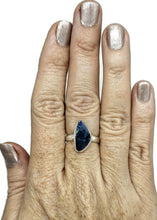 Load image into Gallery viewer, Stunning Australian Opal Ring, Size O, October Birthstone, Sterling Silver, Aura Gemstone - GemzAustralia 