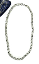 Load image into Gallery viewer, Chunky Belcher Link Chain, 45 cm, Rolo Chain, 925 Sterling Silver, Silver Necklace - GemzAustralia 