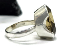 Load image into Gallery viewer, Citrine Ring, Size Q, 15 Carats, Pear Faceted, Sterling Silver, Abundance Gem, November - GemzAustralia 