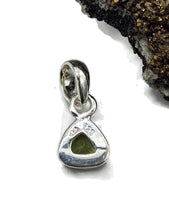 Load image into Gallery viewer, Trillion Peridot Pendant, August Birthstone, 1.6 carats, Sterling Silver, Protection Stone - GemzAustralia 
