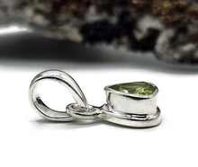 Load image into Gallery viewer, Trillion Peridot Pendant, August Birthstone, 1.6 carats, Sterling Silver, Protection Stone - GemzAustralia 