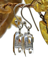 Load image into Gallery viewer, Citrine Earrings, Marquise Shaped, Sterling Silver, 5.8 Carats, November Birthstone - GemzAustralia 