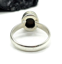 Load image into Gallery viewer, Australian Opal Ring, October Birthstone, Size P, Sterling Silver, Oval Shaped - GemzAustralia 