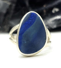 Load image into Gallery viewer, Australian Opal Ring, Size 7, Sterling Silver, Lucky Stone, Hope Stone, October Birthstone - GemzAustralia 