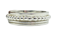 Load image into Gallery viewer, 925 Silver ring, Band Ring, Size 9, Sterling Silver, Stacking Ring - GemzAustralia 
