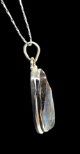 Load image into Gallery viewer, Queensland Boulder Opal Pendant, Solid Opal, Australian Opal, Sterling Silver, October Birthstone, Precious Stone - GemzAustralia 