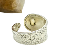 Load image into Gallery viewer, Citrine Ring, Adjustable Size, Sterling Silver, Oval Faceted, November Birthstone, Abundance Gemstone, Success Stone, Natural Gemstone - GemzAustralia 