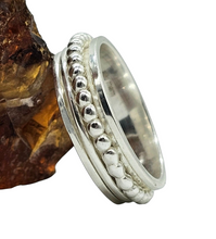 Load image into Gallery viewer, 925 Silver ring, Band Ring, Size 9, Sterling Silver, Stacking Ring - GemzAustralia 