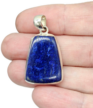 Load image into Gallery viewer, Lapis Lazuli Pendant, Royal Blue Gemstone,  Sterling Silver, Protection Stone, Truth Stone, Relationships &amp; Love Stone - GemzAustralia 