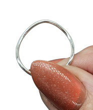 Load image into Gallery viewer, Sweeping Wave Ring, Sterling Silver, Minimalist Design, Stacking Ring, Wedding Band, Unisex Design - GemzAustralia 