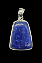 Load image into Gallery viewer, Lapis Lazuli Pendant, Royal Blue Gemstone,  Sterling Silver, Protection Stone, Truth Stone, Relationships &amp; Love Stone - GemzAustralia 