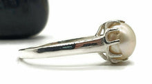 Load image into Gallery viewer, Freshwater Pearl Ring, Size 8.25, Sterling Silver, June Birthstone - GemzAustralia 
