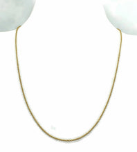 Load image into Gallery viewer, Gold Belcher Link Chain, 18 inches, Sterling Silver, 14K gold Electroplated, 45cm - GemzAustralia 