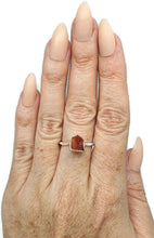 Load image into Gallery viewer, Imperial Topaz Ring, Size 9, Sterling Silver, Raw Gemstone - GemzAustralia 