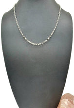 Load image into Gallery viewer, Belcher Link Chain, 45 cm, Rolo Chain, solid 925 Sterling Silver - GemzAustralia 