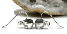Load image into Gallery viewer, Labradorite Earrings, Round Shaped, Sterling Silver, Blue Labradorite - GemzAustralia 